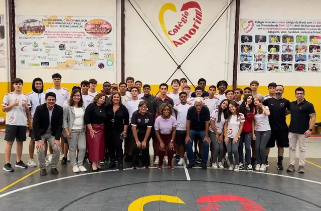 Visita da Coronel Helena, Secretária de Esportes do Estado de São Paulo,