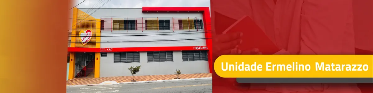 Fachada da unidade Ermelino Matarazzo